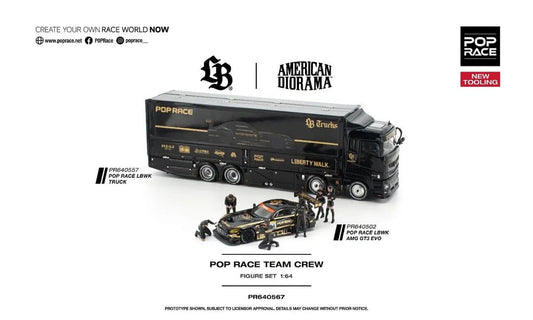 Pop Race - LBWK - American Diorama - Set - 1:64 Scale Model - PRE ORDER