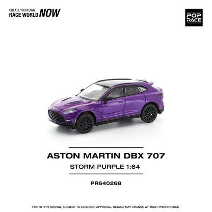 Pop Race - Aston Martin DBX 707 - Purlpe - 1:64 - Diecast Model - Torque Tribe