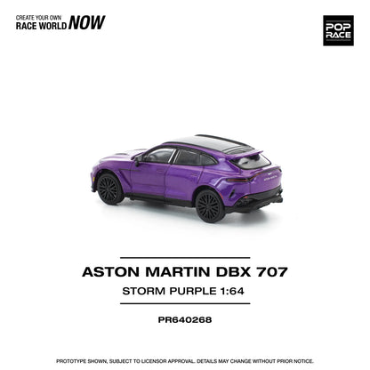 Pop Race - Aston Martin DBX 707 - Purlpe - 1:64 - Diecast Model - Torque Tribe