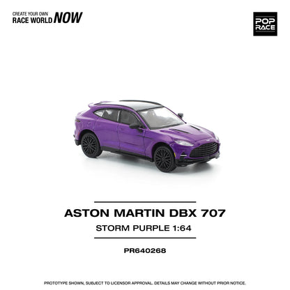 Pop Race - Aston Martin DBX 707 - Purlpe - 1:64 - Diecast Model - Torque Tribe