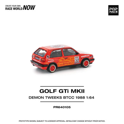Pop Race - Golf GTI MKII Tweeks BTCC 1988 - 1:64 - Diecast Model - Torque Tribe