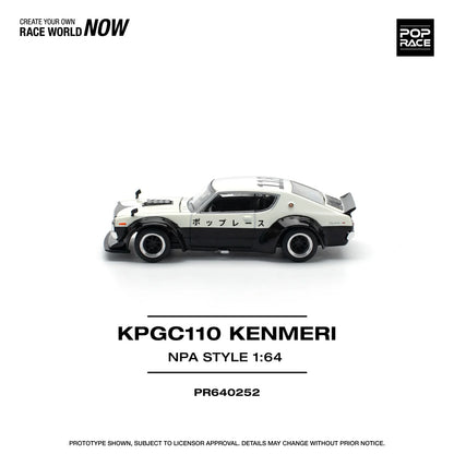 Pop Race - KPGC110 Kenemeri NPA Style - 1:64 - Diecast Model - Torque Tribe