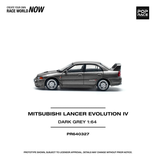 Pop Race - Mitsubishi Lancer Evolution IV - 1:64 - Diecast Model - Torque Tribe