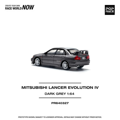 Pop Race - Mitsubishi Lancer Evolution IV - 1:64 - Diecast Model - Torque Tribe