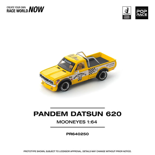 Pop Race - Pandem Datsun 620 Mooneyes - 1:64 - Diecast Model - Torque Tribe