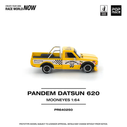 Pop Race - Pandem Datsun 620 Mooneyes - 1:64 - Diecast Model - Torque Tribe
