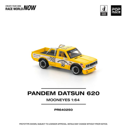 Pop Race - Pandem Datsun 620 Mooneyes - 1:64 - Diecast Model - Torque Tribe