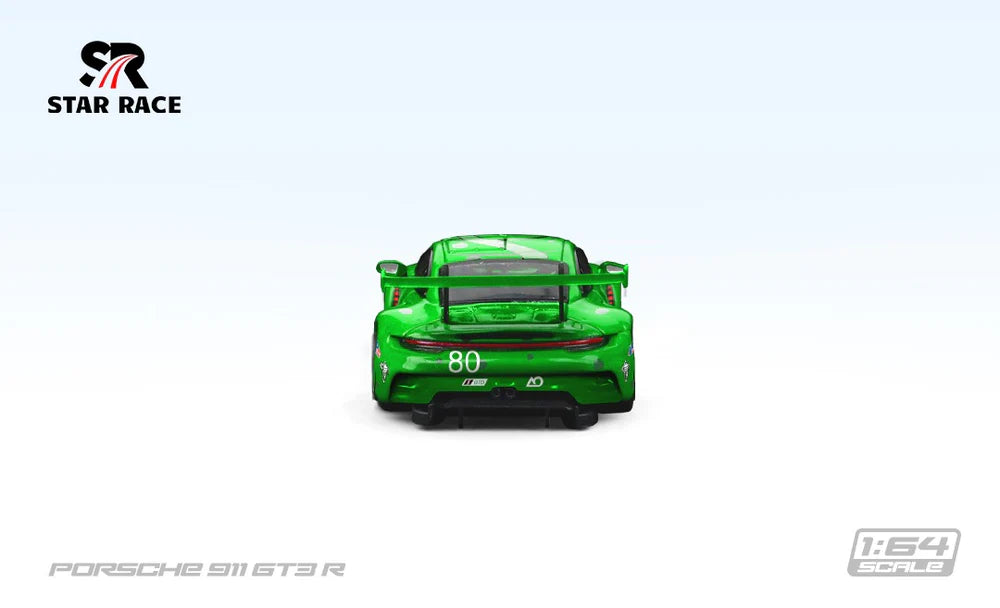 Star Race - Porsche 911 GT3 R #80 - Green - 1:64 Scale Model