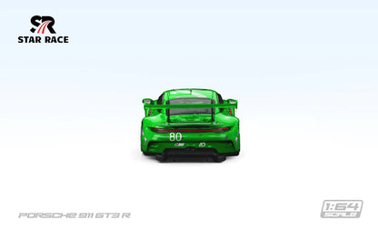 Star Race - Porsche 911 GT3 R #80 - Green - 1:64 Scale Model