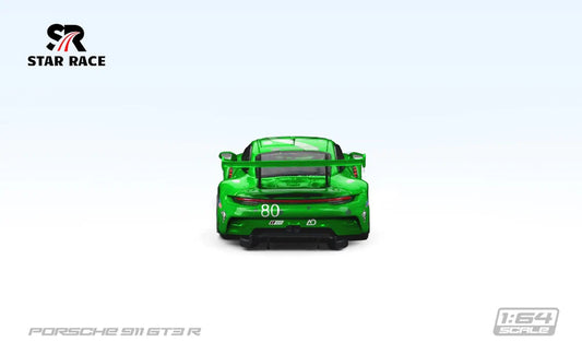 Star Race - Porsche 911 GT3 R #80 - Green - 1:64 Scale Model