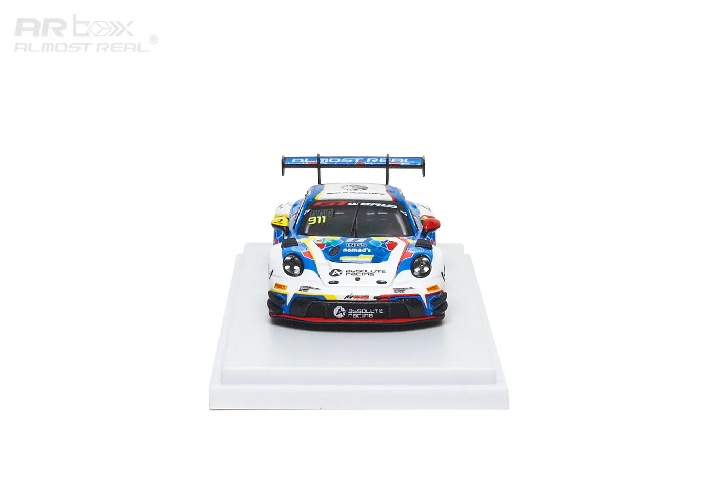 Almost Real - AR Box - Porsche 911 GT3 R 2026 GT World Challenge Asia Sepang #911 Presentation Car - 1:64 Scale Model