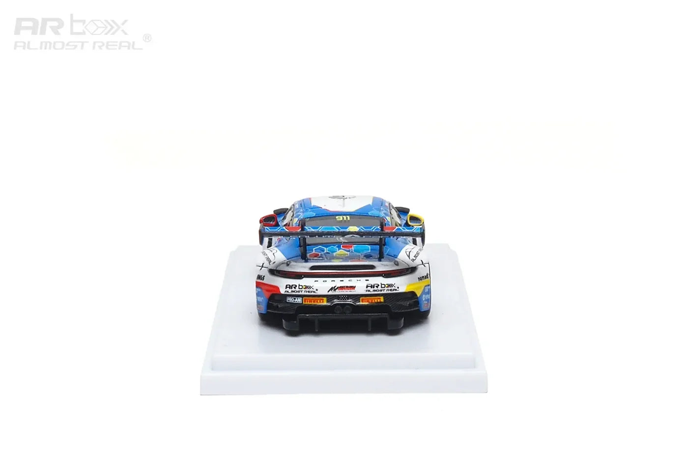 Almost Real - AR Box - Porsche 911 GT3 R 2026 GT World Challenge Asia Sepang #911 Presentation Car - 1:64 Scale Model
