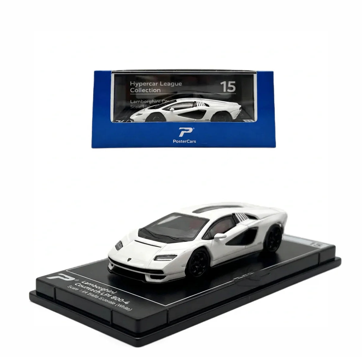 Lamborghini Countach LPI - White - Postercars - Torque Tribe