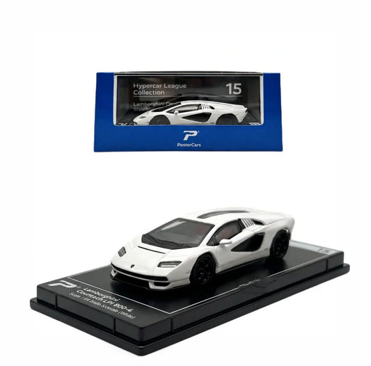 Lamborghini Countach LPI - White - Postercars - Torque Tribe