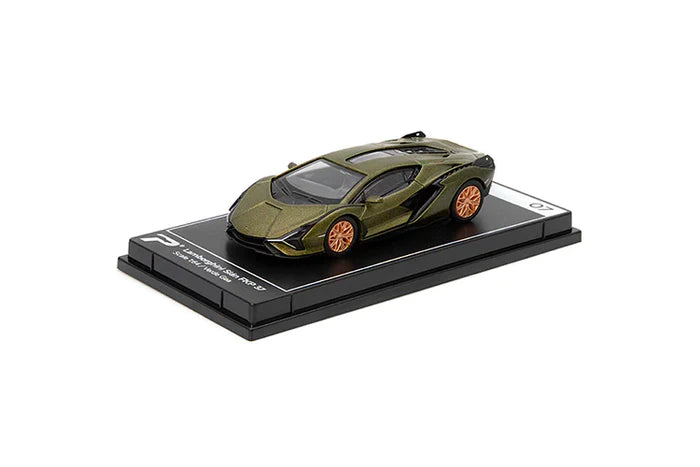 Lamborghini Sian FKP 37 - Green - Postercars - Torque Tribe