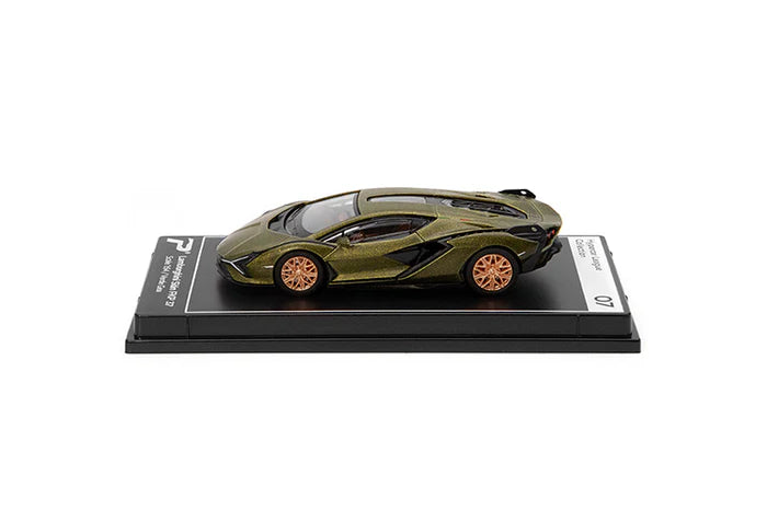 Lamborghini Sian FKP 37 - Green - Postercars - Torque Tribe