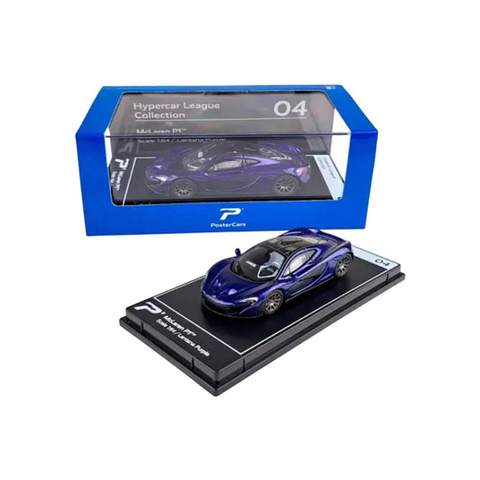 McLaren P1 - Purple - Postercars - Torque Tribe