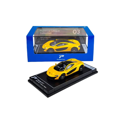 McLaren P1 - Yellow - Postercars - Torque Tribe