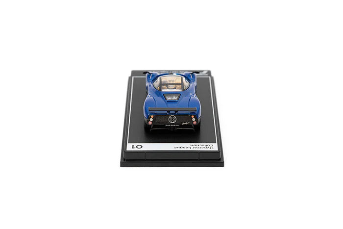 Pagani Zonda F - Blue - Postercars - Torque Tribe