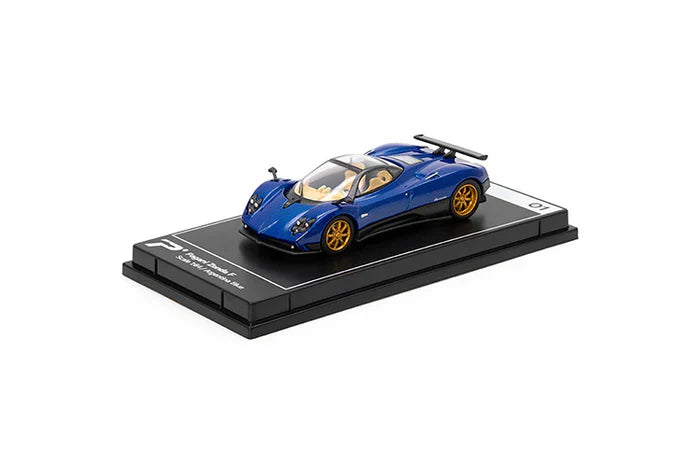 Pagani Zonda F - Blue - Postercars - Torque Tribe