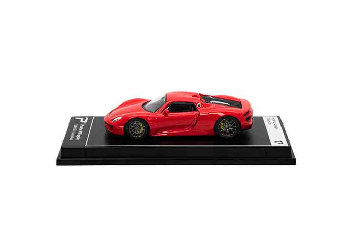 Porsche 918 Spyder - Red - Postercars - Torque Tribe