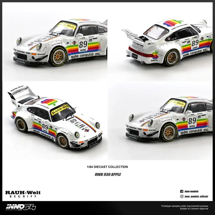 Inno64 - Porsche RWB 930 Apple Livery - PRE ORDER - Torque Tribe