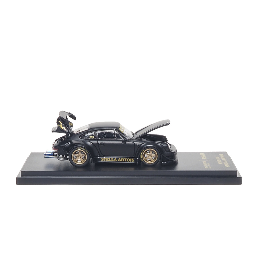 Almost Real - AR Box - RWB 930 Stella Artois Black - 1:64 Scale Diecast Model Car
