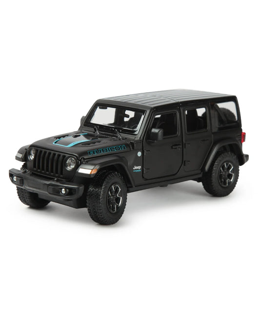 1:24 Jeep Wrangler Rubicon 4xe - Black - Rastar - Torque Tribe