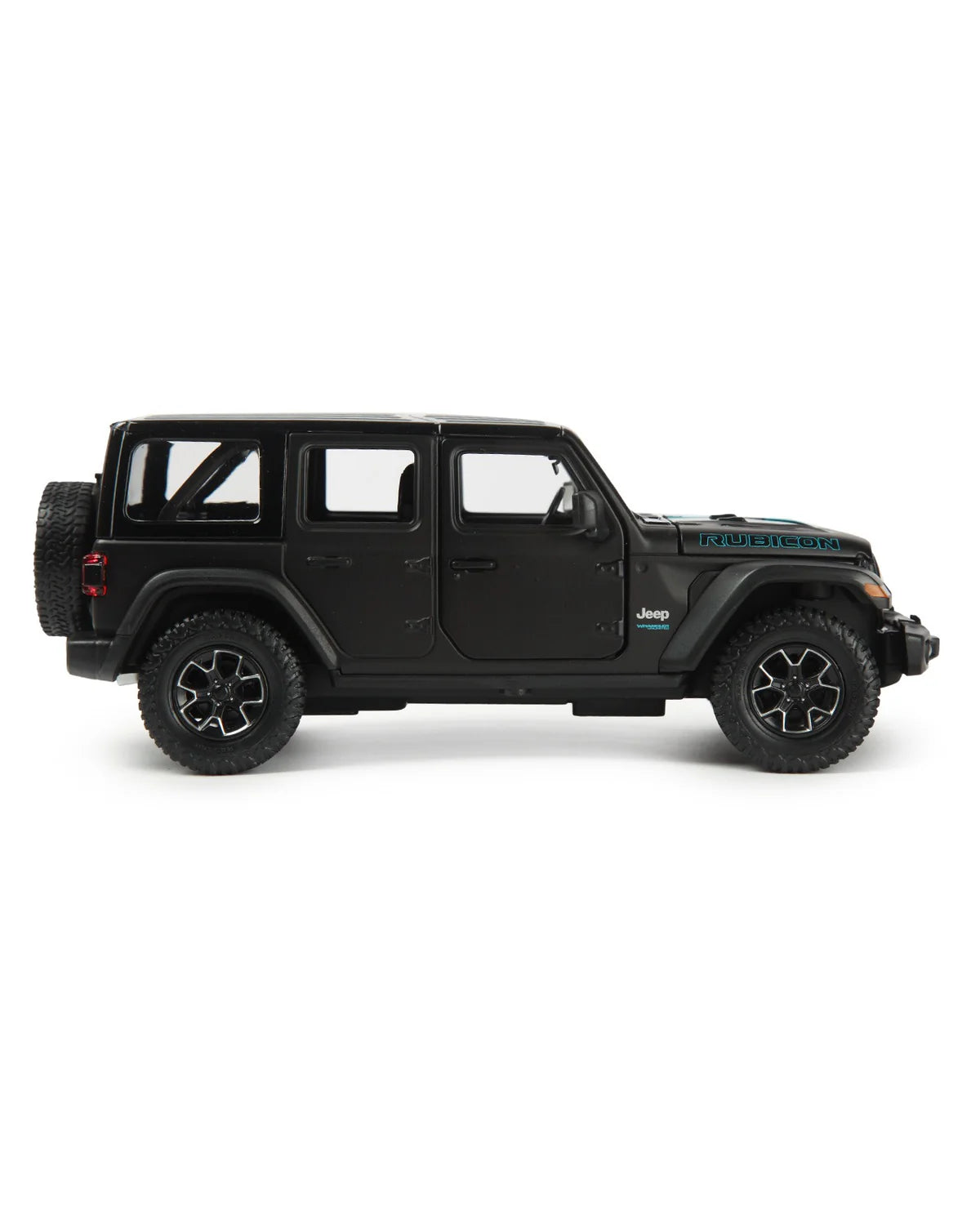1:24 Jeep Wrangler Rubicon 4xe - Black - Rastar - Torque Tribe