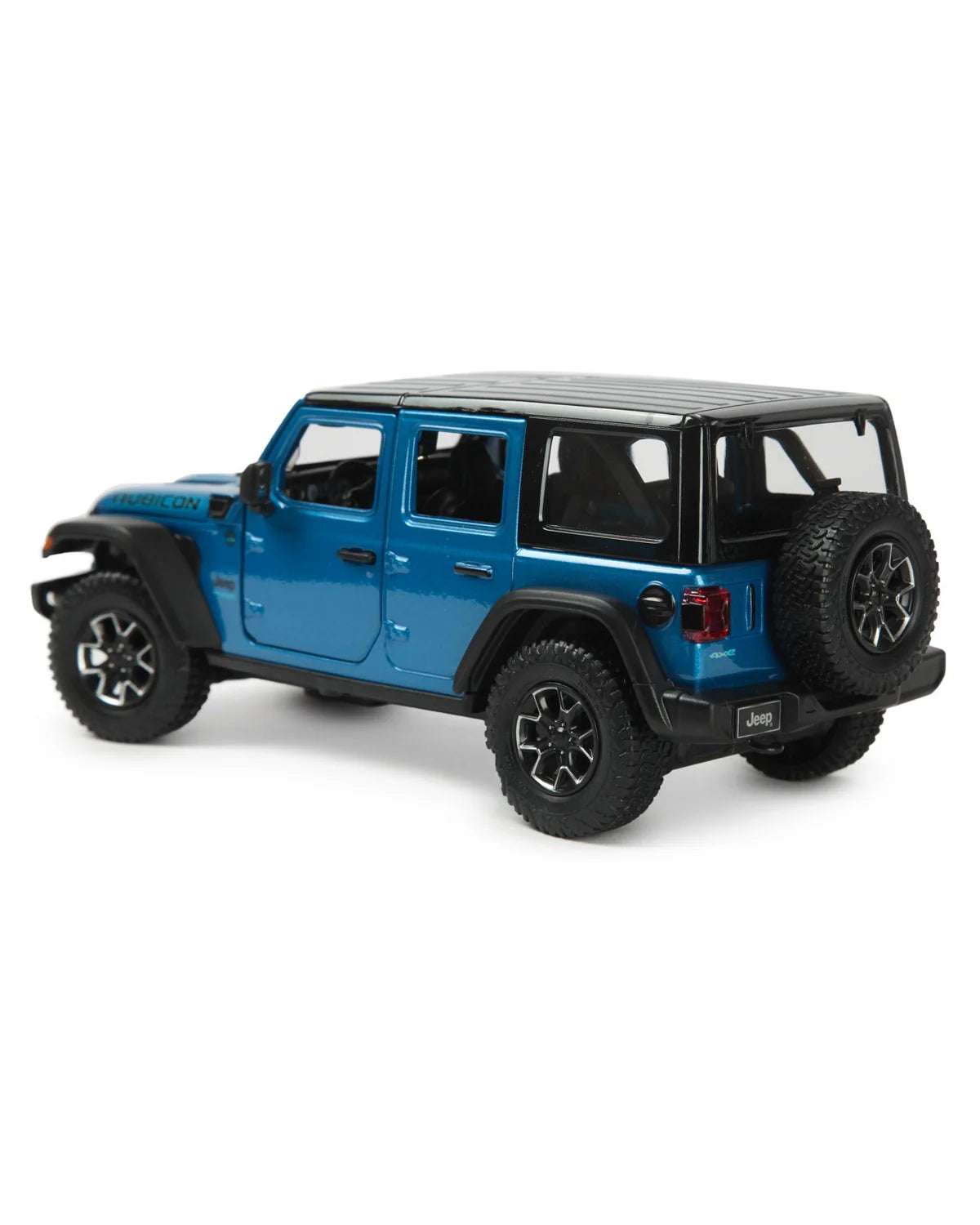 1:24 Jeep Wrangler Rubicon 4xe - Blue - Rastar - Torque Tribe