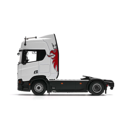 Massdi - Scania R500 - White - 1:64 Scale - Torque Tribe
