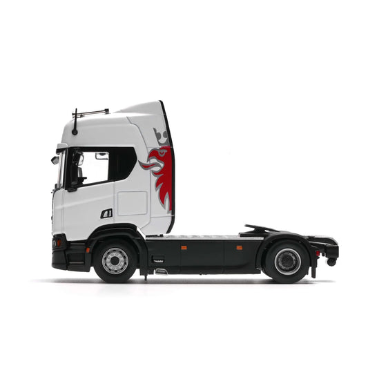Massdi - Scania R500 - White - 1:64 Scale - Torque Tribe