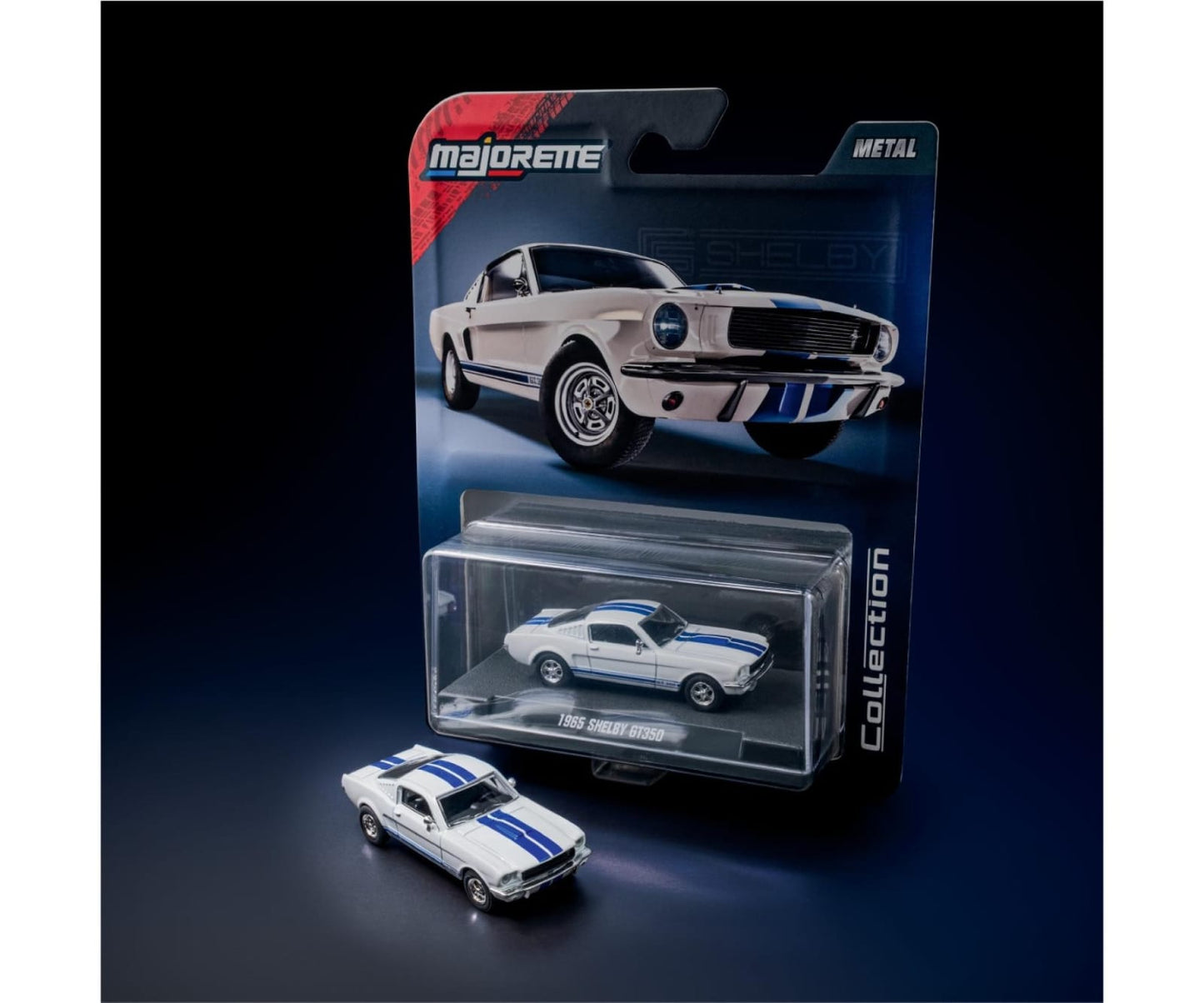 Majorette - 1965 Shelby GT350 - 1:64 Diecast Model - Torque Tribe