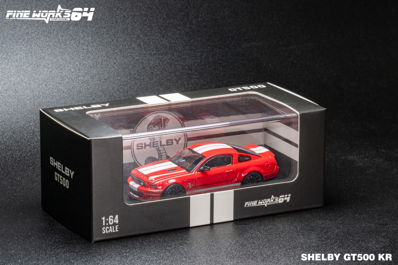 Fine Works64 - Shelby GT500 - Red - 1:64 Scale Model - PRE ORDER