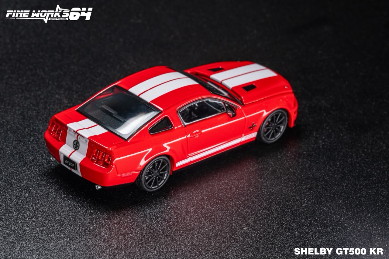 Fine Works64 - Shelby GT500 - Red - 1:64 Scale Model - PRE ORDER