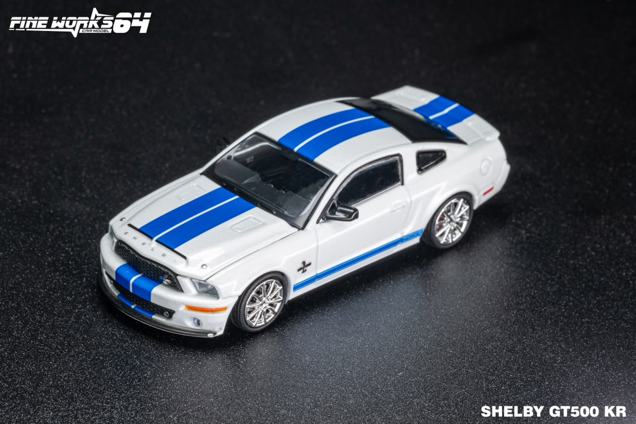 Fine Works64 - Shelby GT500 - White - 1:64 Scale Model - PRE ORDER