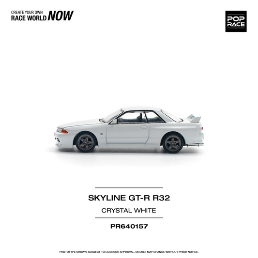 Skyline GT-R R32 - White - Pop Race - Torque Tribe