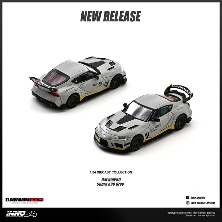 Inno64 - A90 Supra Darwin Pro Grey - PRE ORDER - Torque Tribe
