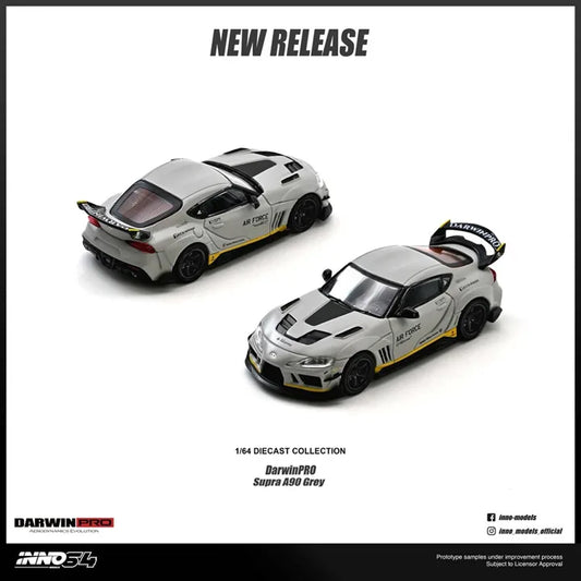 Inno64 - A90 Supra Darwin Pro Grey - PRE ORDER - Torque Tribe