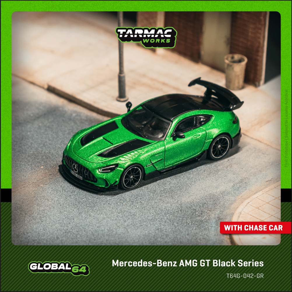 Tarmac Works Mercedes-Benz AMG GT Black Series Green 1:64 - view 2