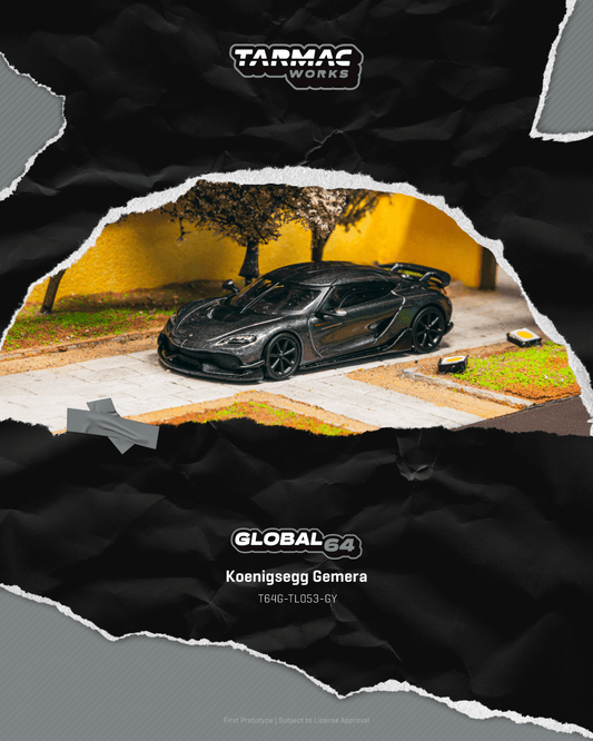 Tarmac Works Koenigsegg Gemera Grey 1:64 - view 2