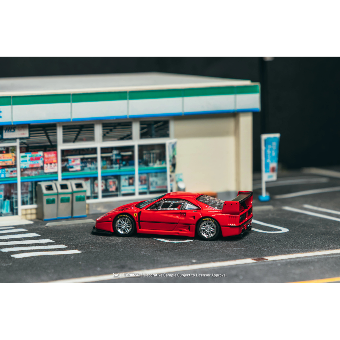 Tarmac Works Ferrari F40 GTE Red 1:64 - view 4