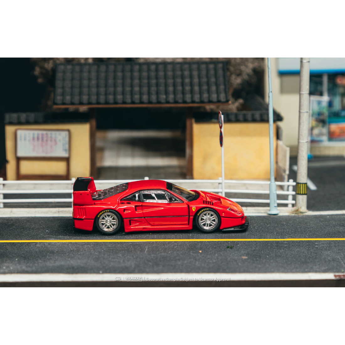 Tarmac Works Ferrari F40 GTE Red 1:64 - view 5