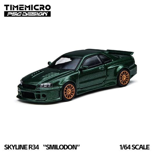 Time Micro R34 Smilodon 1:64 Dark Green - view 1