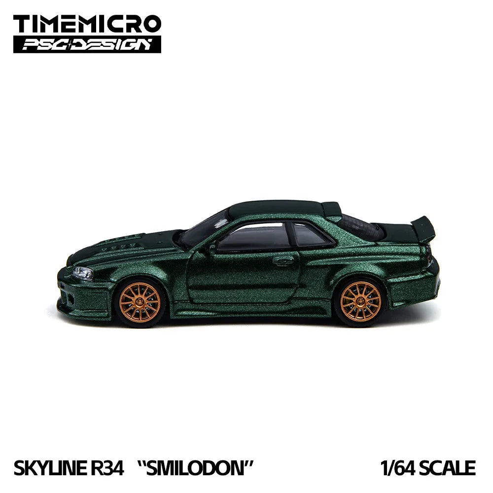 Time Micro R34 Smilodon 1:64 Dark Green - view 2
