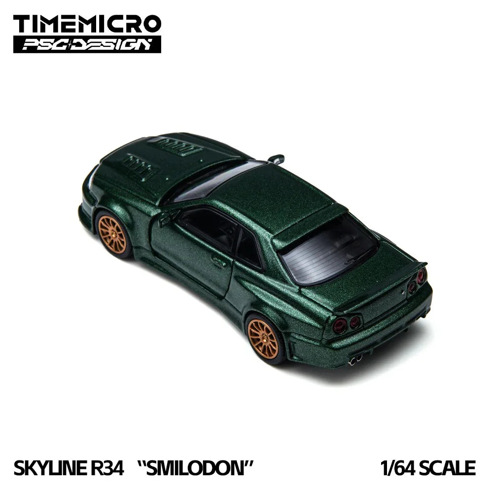 Time Micro R34 Smilodon 1:64 Dark Green - view 3