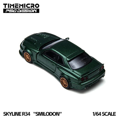 Time Micro R34 Smilodon 1:64 Dark Green - view 3
