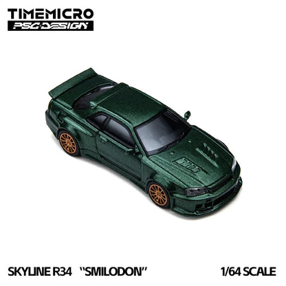 Time Micro R34 Smilodon 1:64 Dark Green - view 4