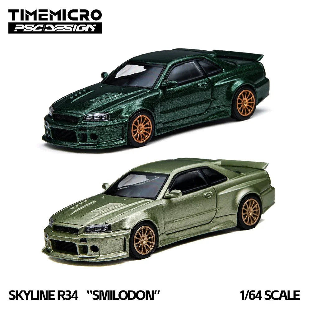 Time Micro R34 Smilodon 1:64 Dark Green - view 5