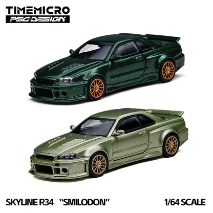 Time Micro R34 Smilodon 1:64 Dark Green - view 5